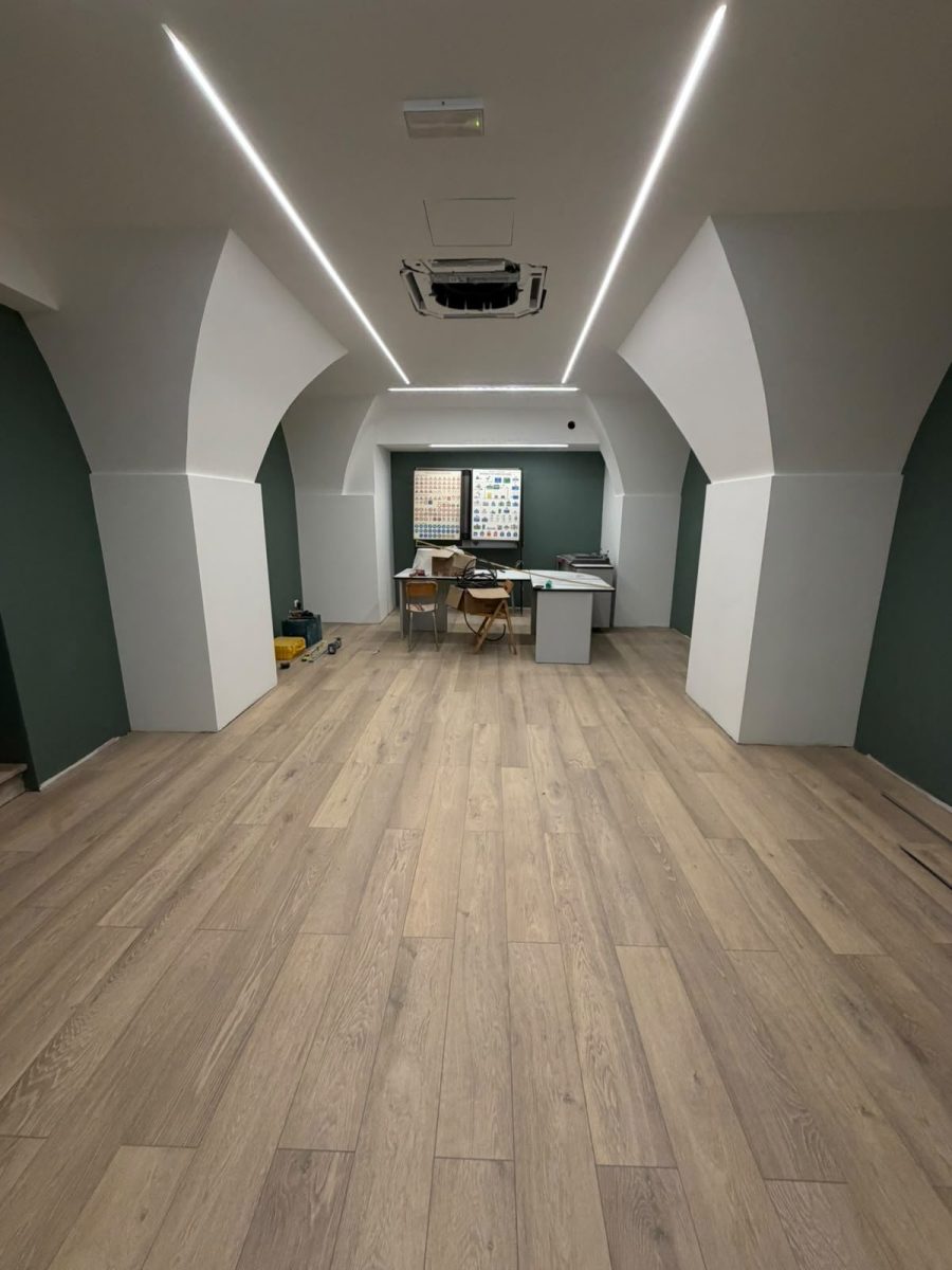 Uffici e studi — posa carta da parati A.S.H. Finiture Contract