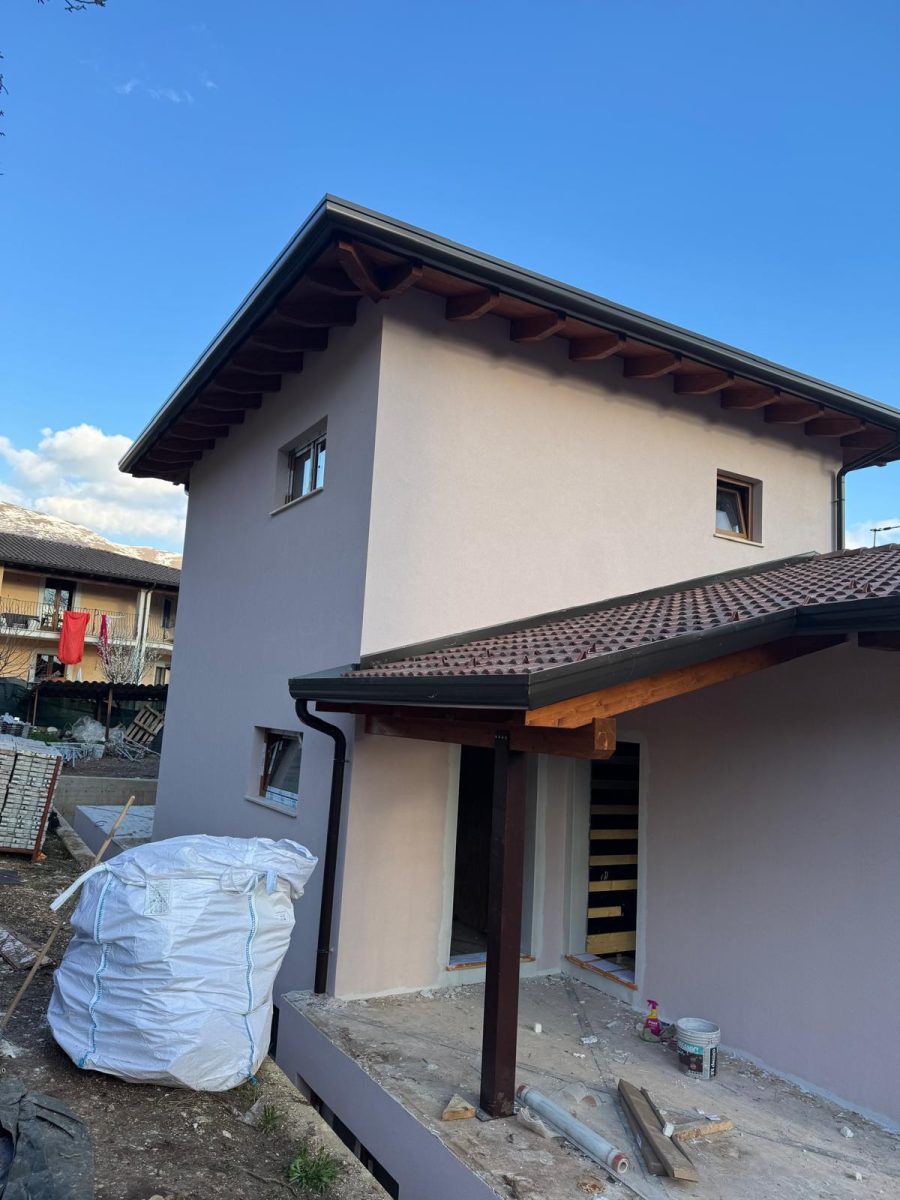 Abitazioni private — finiture ad intonachino A.S.H. Finiture Contract